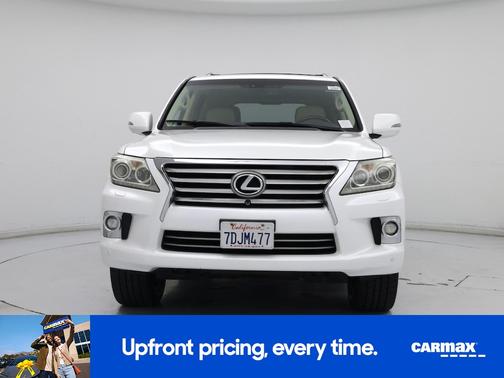 White 2014 Lexus LX 570