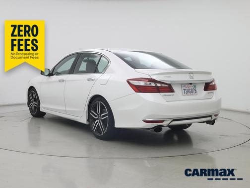 White 2016 Honda Accord Sport