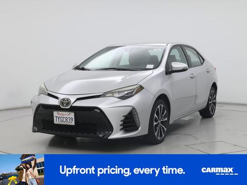 Silver 2017 Toyota Corolla SE