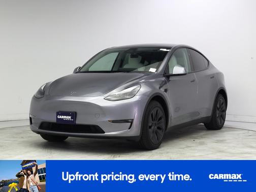 Gray 2025 Tesla Model Y Long Range