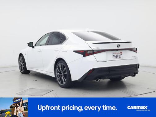White 2022 Lexus IS 350 F-Sport
