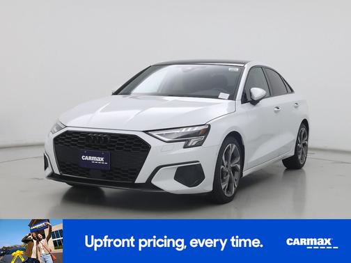 White 2023 Audi A3 Premium