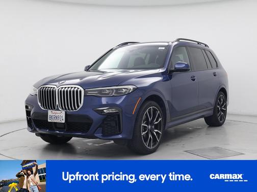 Blue 2019 BMW X7 xDrive40i