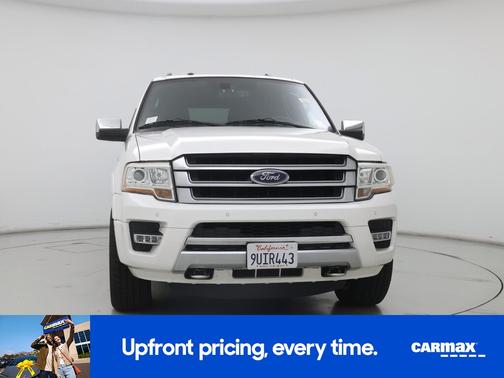 White 2015 Ford Expedition EL Platinum