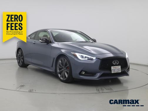 Gray 2022 INFINITI Q60 Red Sport 400