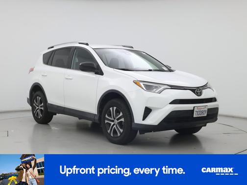 White 2017 Toyota RAV4 LE