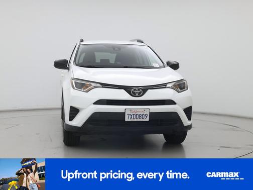 White 2017 Toyota RAV4 LE