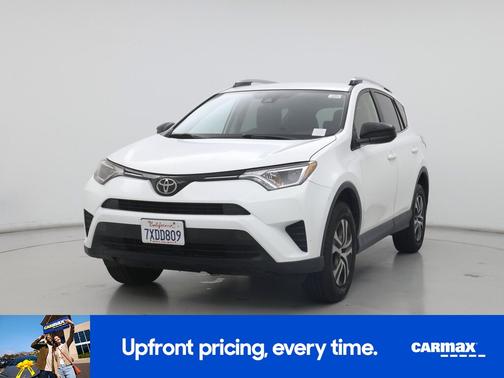 White 2017 Toyota RAV4 LE