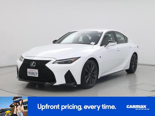 White 2025 Lexus IS 300 F-SPORT Design