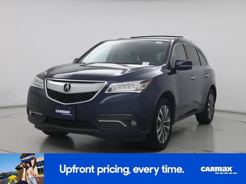 Blue 2015 Acura MDX
