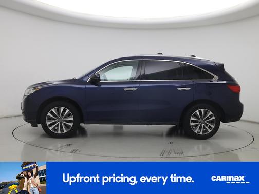 Blue 2015 Acura MDX