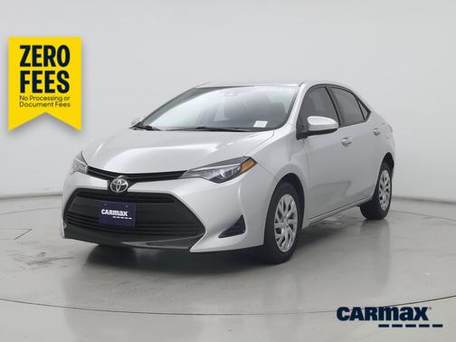 Silver 2017 Toyota Corolla LE