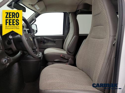 White 2021 Chevrolet Express 3500 LT