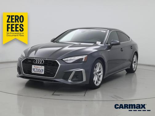 Gray 2023 Audi A5 Sportback S-Line Premium