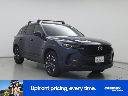Blue 2025 Mazda CX-50 Hybrid Premium Plus