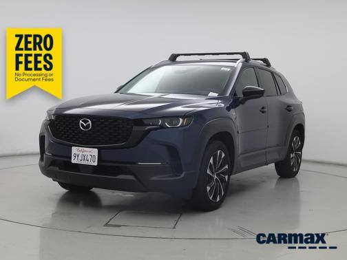 Blue 2025 Mazda CX-50 Hybrid Premium Plus