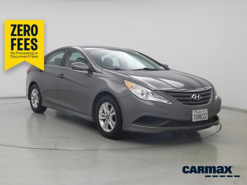 Gray 2014 Hyundai SONATA GLS