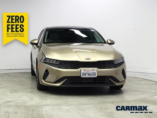 Gold 2021 Kia K5 EX