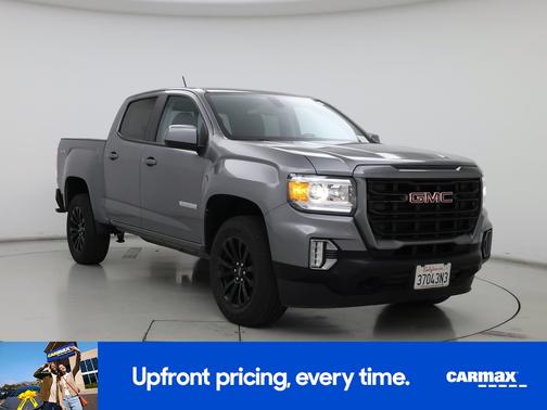 Gray 2022 GMC Canyon Elevation