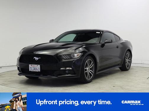 Black 2015 Ford Mustang Ecoboost Premium