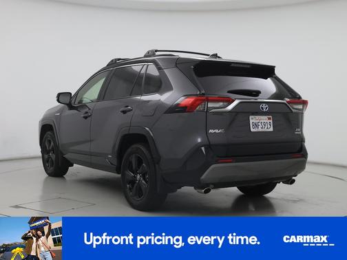 Gray 2020 Toyota RAV4 Hybrid XSE