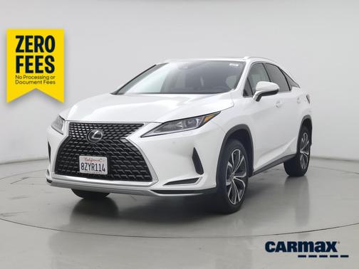 White 2022 Lexus RX 350