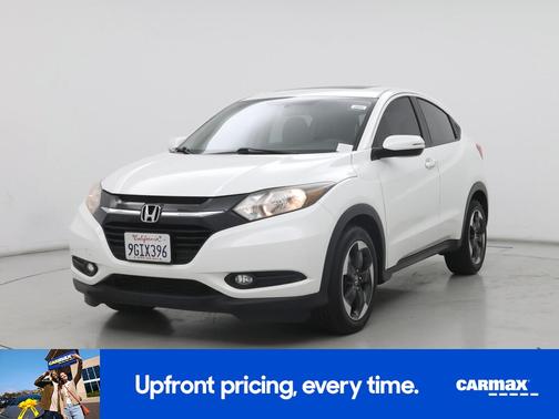 White 2018 Honda HR-V EX