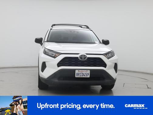 White 2020 Toyota RAV4 LE