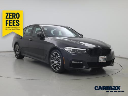 Black 2018 BMW 530e iPerformance