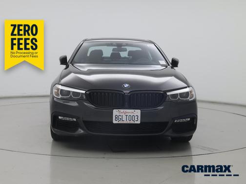 Black 2018 BMW 530e iPerformance
