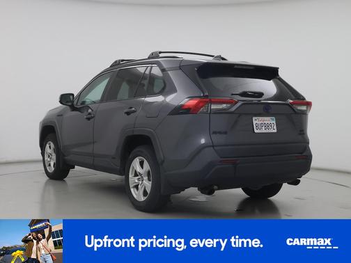 Gray 2021 Toyota RAV4 Hybrid XLE