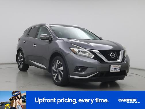 Gray 2015 Nissan Murano Platinum