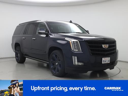 Blue 2019 Cadillac Escalade ESV Premium Luxury