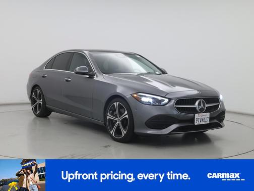 Gray 2022 Mercedes-Benz C-Class