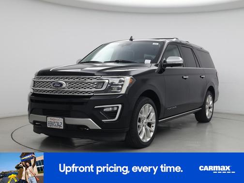 Black 2018 Ford Expedition Max Platinum