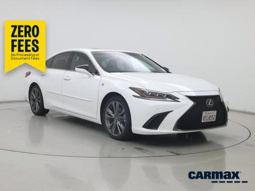 White 2021 Lexus ES 350 F-Sport