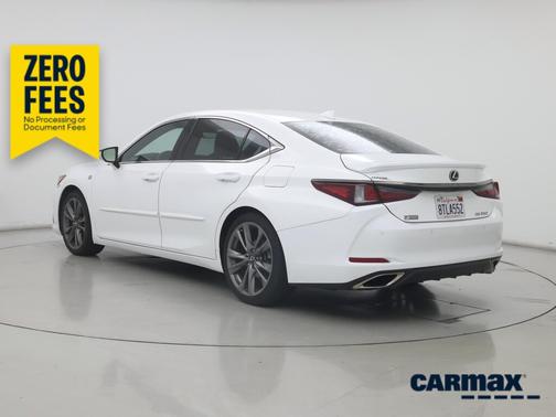 White 2021 Lexus ES 350 F-Sport