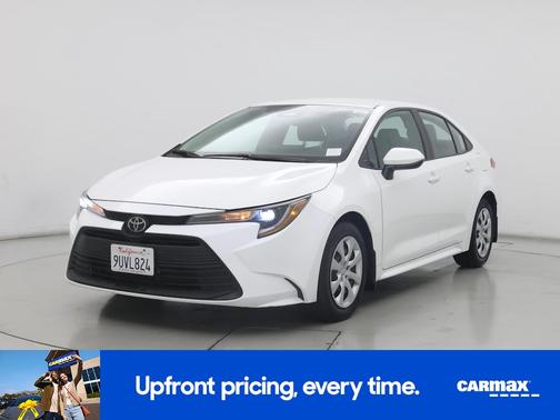 White 2025 Toyota Corolla LE