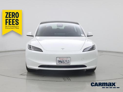 White 2024 Tesla Model 3