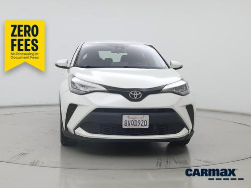 White 2021 Toyota C-HR XLE