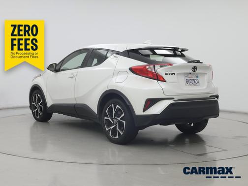 White 2021 Toyota C-HR XLE