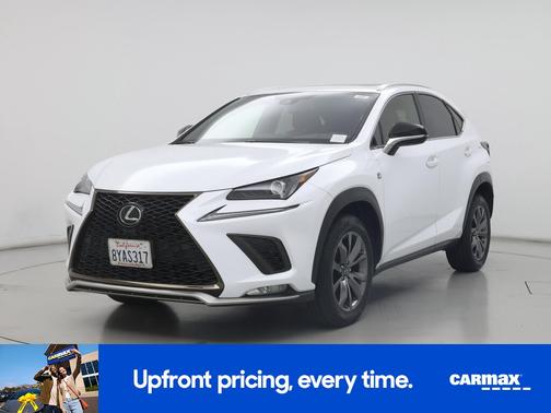 White 2021 Lexus NX 300 F-Sport