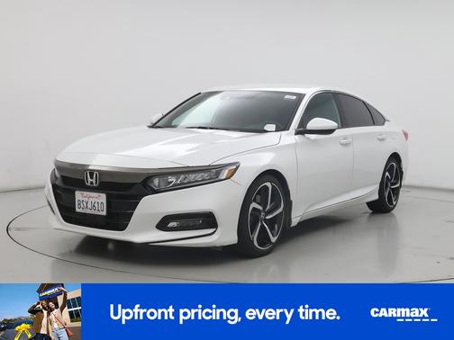 White 2020 Honda Accord Sport
