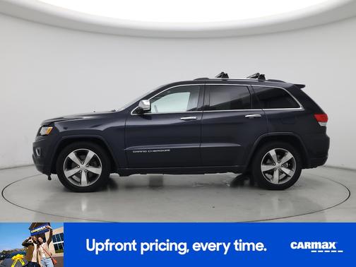 Blue 2015 Jeep Grand Cherokee Overland