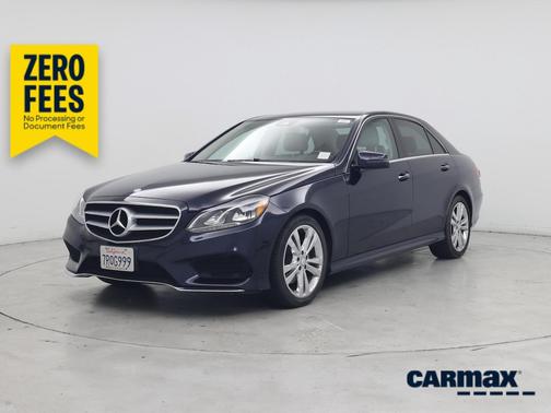 Blue 2016 Mercedes-Benz E-Class Luxury