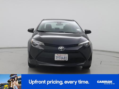 Black 2017 Toyota Corolla L