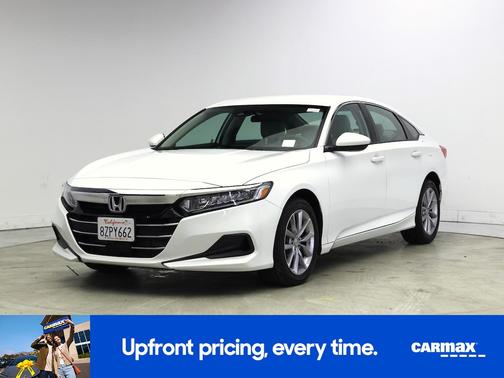 White 2021 Honda Accord LX