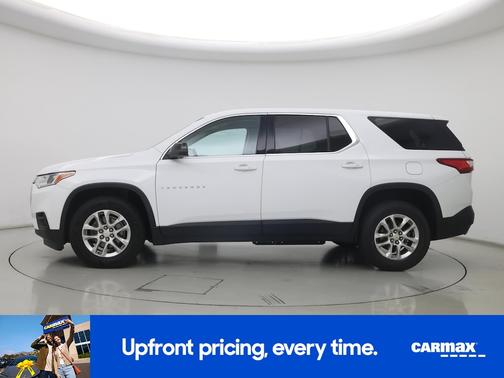 White 2021 Chevrolet Traverse LS