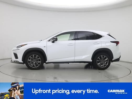 White 2019 Lexus NX 300 F-Sport