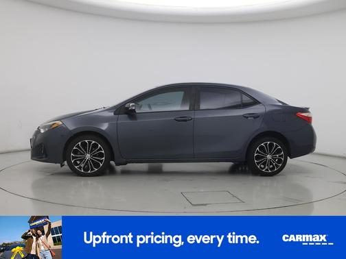 Blue 2016 Toyota Corolla S Plus